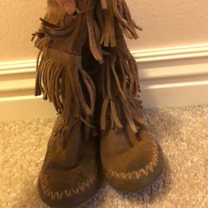 Little Girls Makalu Frine Boots